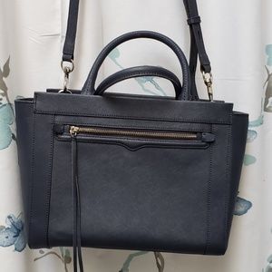 Navy Rebecca Minkoff Monroe bag